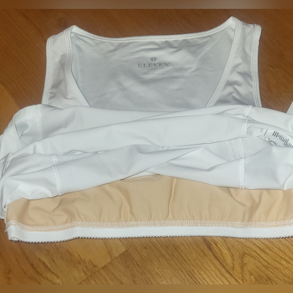 EleVen By Venus Williams White High Vibes Tank Top NWT - Picture 8 of 13